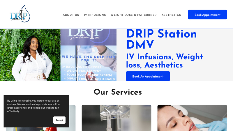 Drip Station DMV - Aesthetics, Weight Loss, and IV infusions