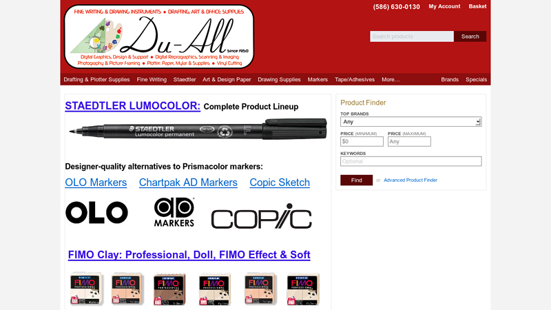 Du-All Art & Drafting Supply, Fine Drawing & Art Supplies