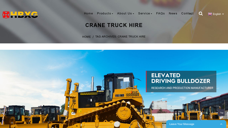 Image of China Crane Truck Hire Manufacturers and Factory, Suppliers | HBXG