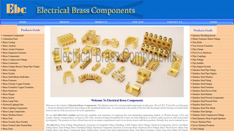 Electrical Brass Components