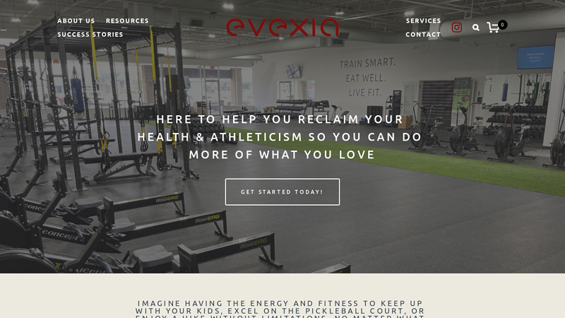 Evexia Health & Performance | Train Smart. Eat Well. Live Fit.