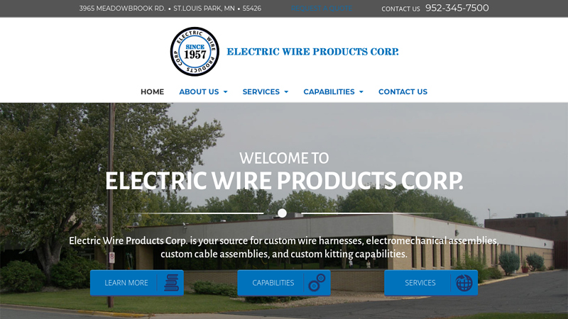 Custom Wire Harness Manufacturers: Electric Wire Products Corp | EWPCO