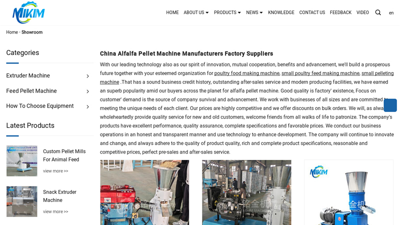 Image of China Feed Pellet Mill Manufacturers Suppliers Factory