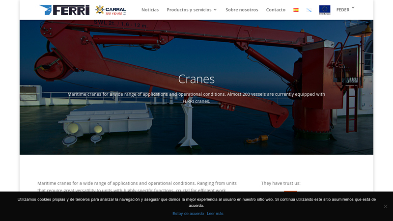 Image of Industrias Ferri S.A. | Cranes