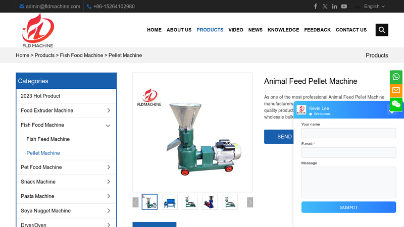 Image of China Animal Feed Pellet Machine Suppliers, Manufacturers, Factory ...