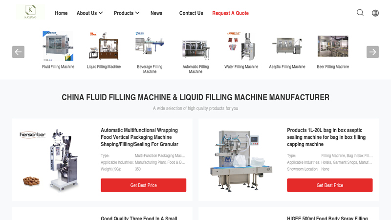 Image of China Fluid Filling Machine & Liquid Filling Machine Manufacturer