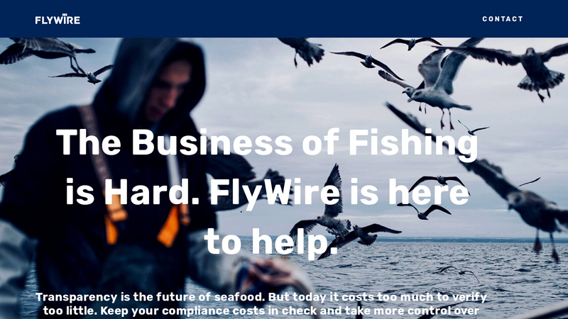 FlyWire Cameras - Seafood traceability on the water