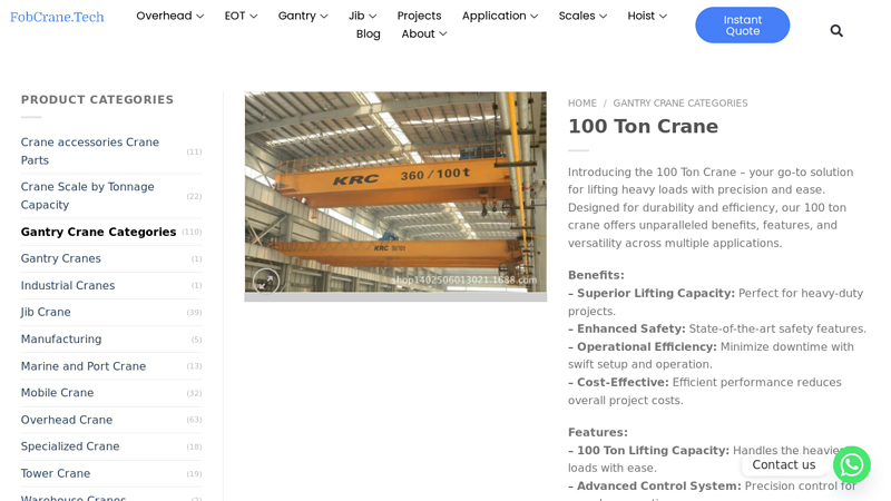 Image of Top Crane Manufacturers in China