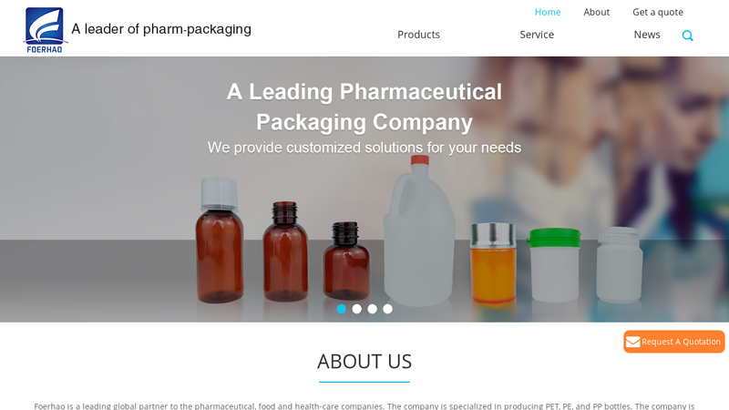 PET, PE, PP Pill Bottle Supplier-Foerhao