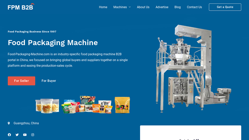 Image of Food Packaging Machine Manufacturers, Suppliers & Factories China