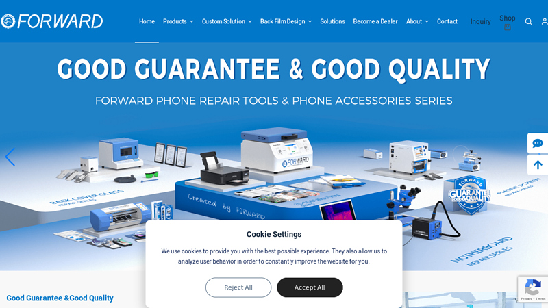 FORWARD | Phone Repair Machines & Tools Manufacture | Wholesale Phone Accessories Supplier From China | Custom, OEM & ODM Business Solutions Provider - Forward Machine Factory