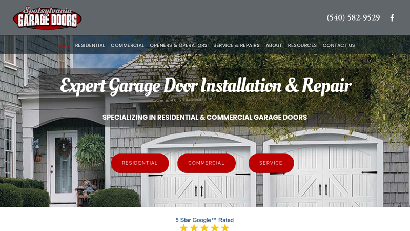 Spotsylvania Garage Doors