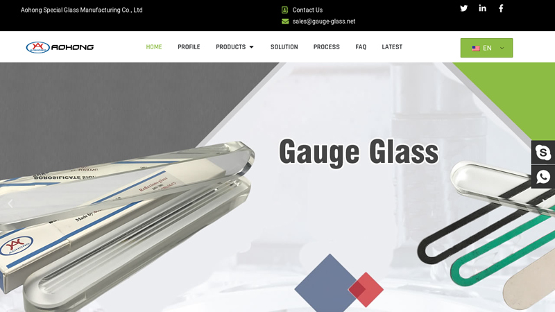 Gauge Glass, Reflex and Transparent Types-Factory and Manufacturer