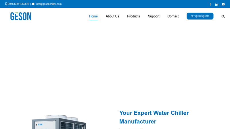 Best Water Chiller Manufacturer for Industies and Commercial.