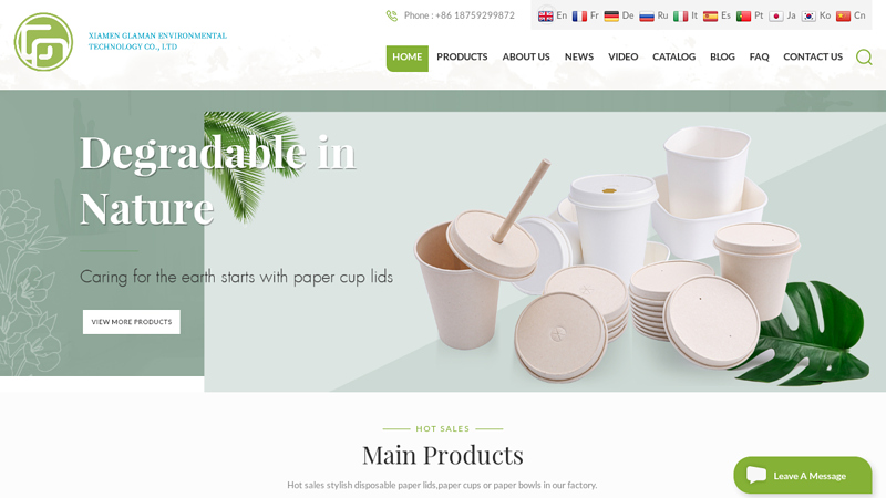 Glaman: Paper Lids | Paper Cups Wholesale | Paper Bowls