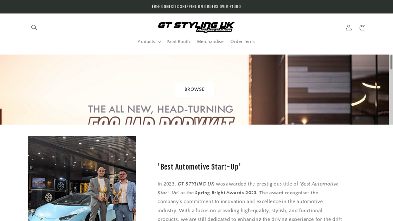 GTStyling Homepage  GT STYLING UK