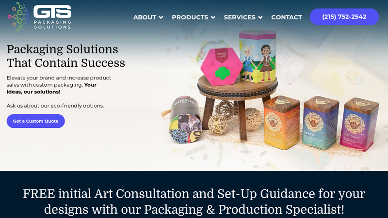 Customized Product Packaging | GTS Packaging Solutions