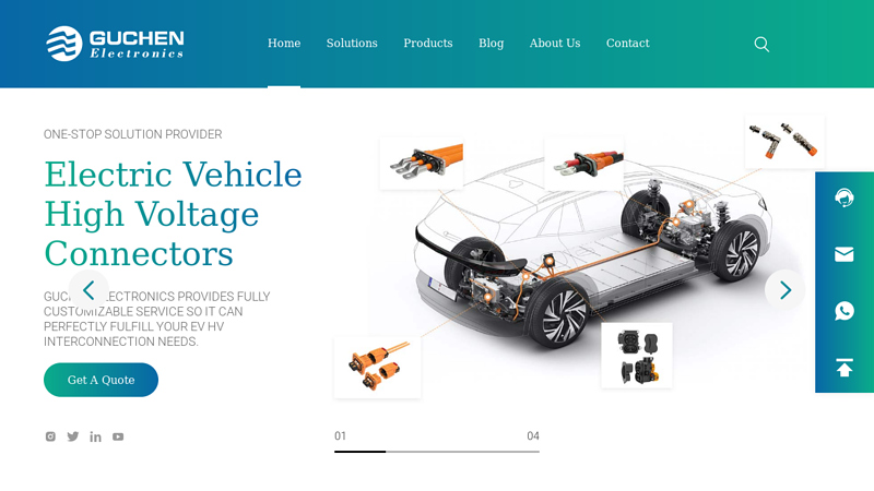 EV Connectors | OEM High Voltage Connector Supplier