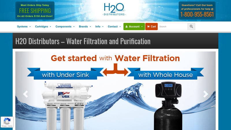 H2O Distributors - Water Filtration and Purification