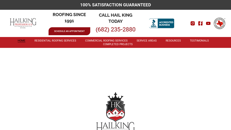 HailKing Roofing | Roofing Services and Solutions