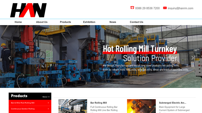 Bar & Wire Rod Rolling Mill Manufacturers - Hani Tech