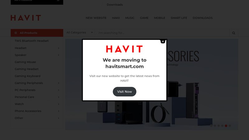 Havit- is audio expert and innovator of smart devices for entertainment, travel and sports