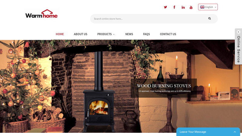 Wood Burning Stove, Free Standing Stove, Insert Stove - Womho