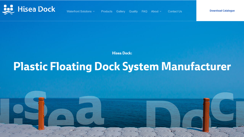 Plastic Floating Dock System Manufacturer in China - Hisea Dock