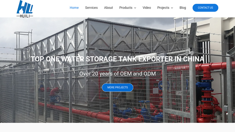 Huili Water Tank - Over 20 Years Water Tank Manufacturing Experience