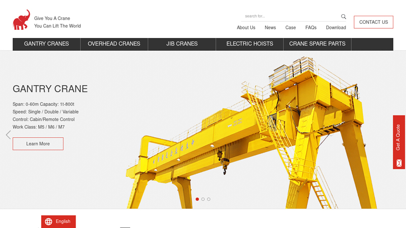 Image of Container Gantry Cranes Manufacturer in China | Dafang Crane