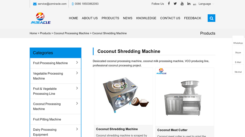 Image of Coconut Cutting Machine Manufacturers, Suppliers, Factory