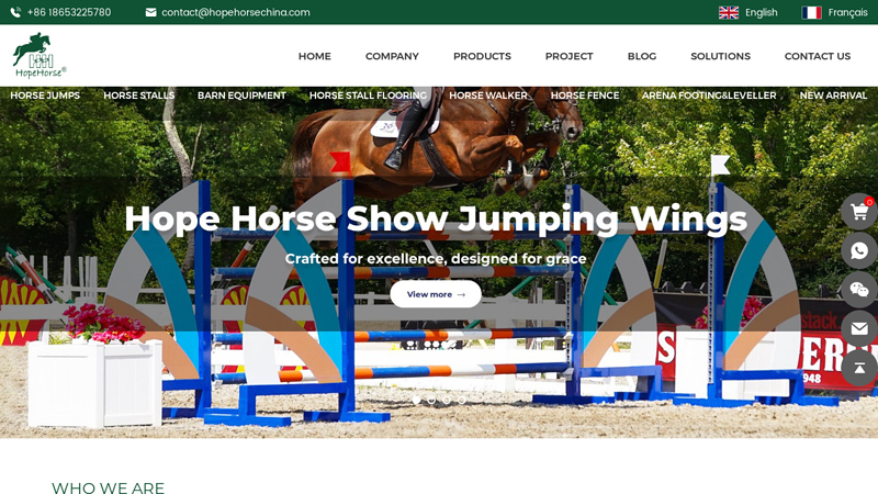 Horse Show Jumps|Dressage Arena|Permanent Stalls|Customized Option for Horse Stall|Portable Stalls