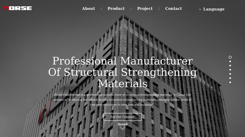 Structural Strengthening Materials - Horse Construction