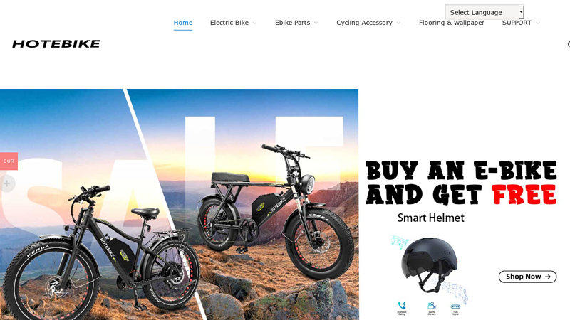 Electric Mountain Bike and hot bike parts Online | Hotebike