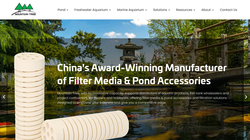 Filter Media Manufacturers | Mountain Tree