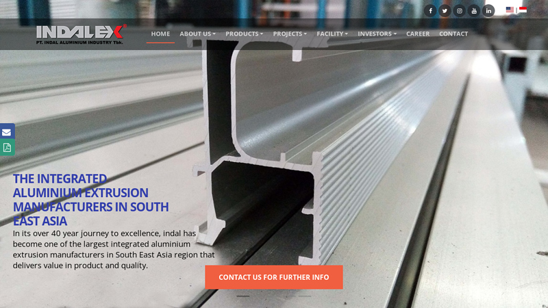 A One Stop Shop for Aluminium Extrusion Solutions | PT.Indal Aluminium Industry Tbk