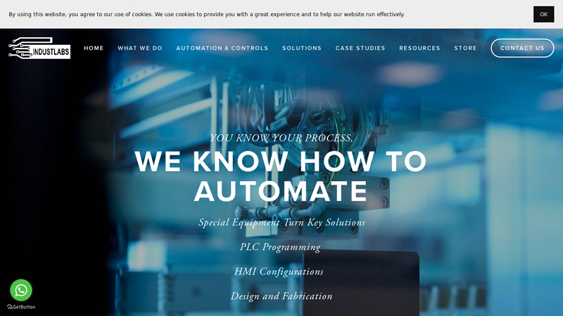 Industrial Automation Services And Monitoring Solutions - IndustLabs