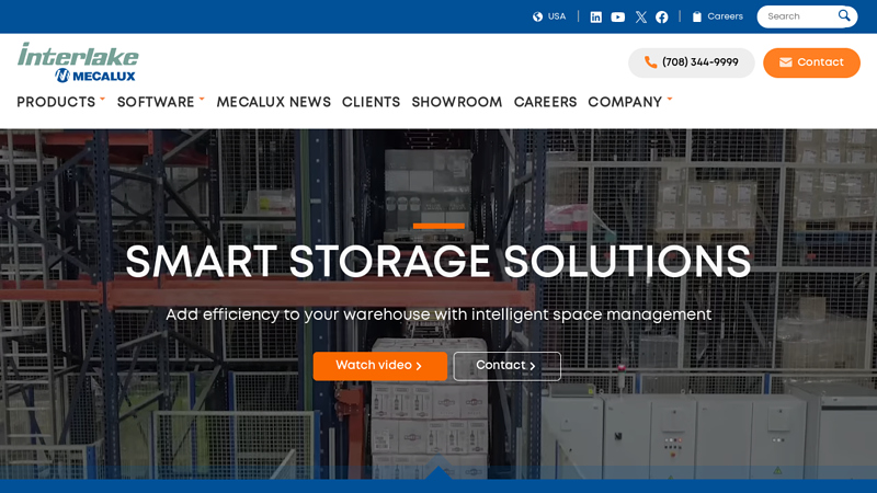 Interlake Mecalux Inc. | Warehouse Storage Solutions