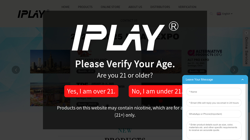 IPLAY? - Premium Disposable Vape Brand, E-cigarettes Manufacturer