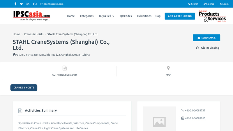 Image of STAHL CraneSystems (Shanghai) Co., Ltd.