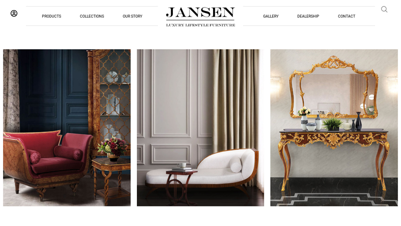 Jansen Furniture - Luxury Lifestyle Furniture