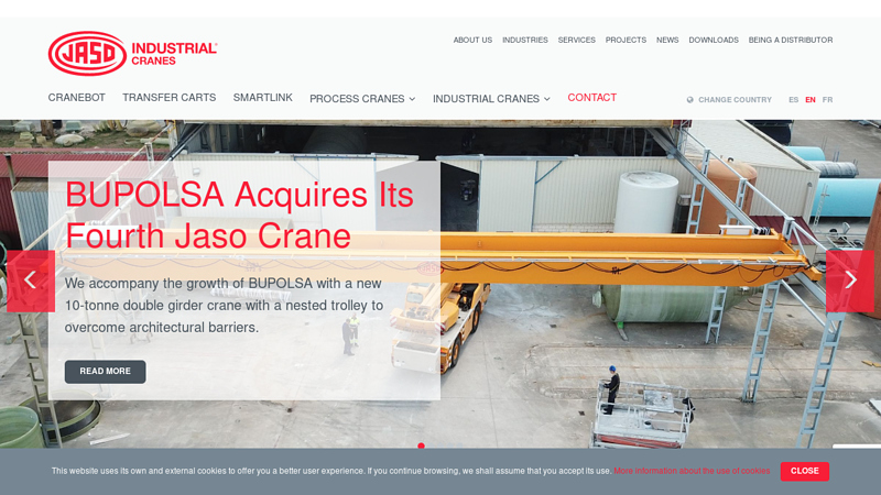 Image of JASO Industrial Cranes