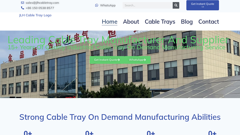 Cable Tray Manufacturer - Custom Cable Trunking Supplier