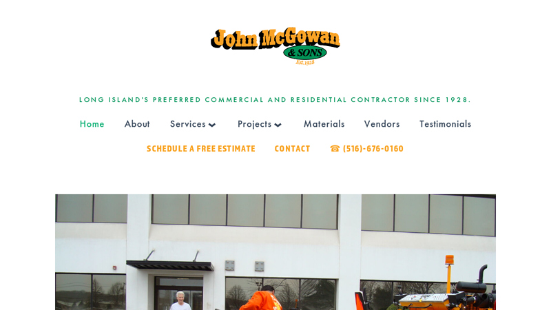 Long Island Asphalt Paving Contractor- John McGowan & Sons