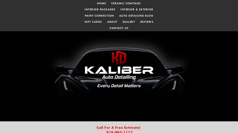 Highly Rated Auto Detailing in Owasso OK - Kaliber Auto Detailing