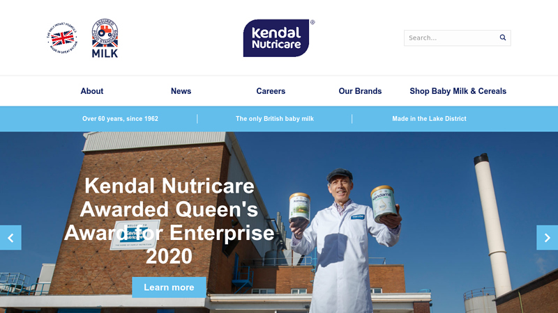 Kendal Nutricare | Baby Milks | Baby Cereals | ONS Products