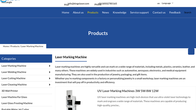 Image of Laser Marking Machine Suppliers Factory in China