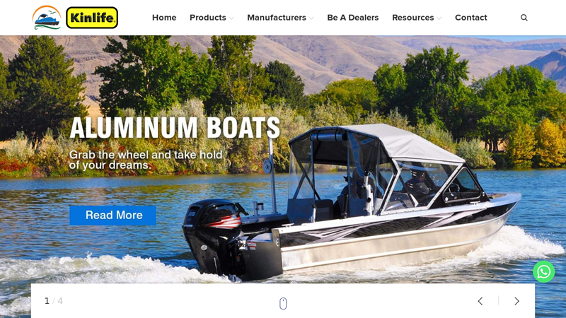 Kinlife Pontoon Boat Manufacturer, Fish Boats Manufacture With Ce Certification - Kinlife Experienced Boat And One-Stop Marine Supply Products Supplier