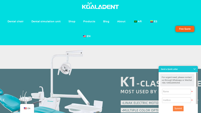 KoalaDent-Best China Dental Chair Manufacturer with CE