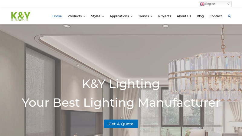 Professional Lighting Manufacturers & Supplier in China | K&Y Lighting